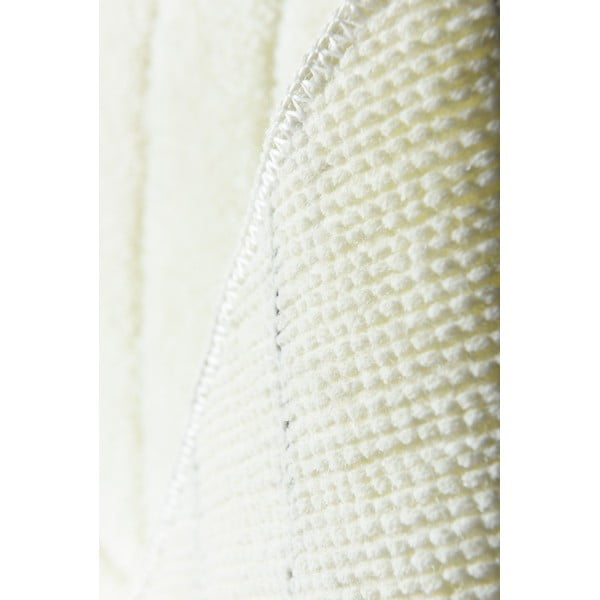 Krémová kúpeľňová predložka 60x100 cm Jungle Leaf – Foutastic-image-2