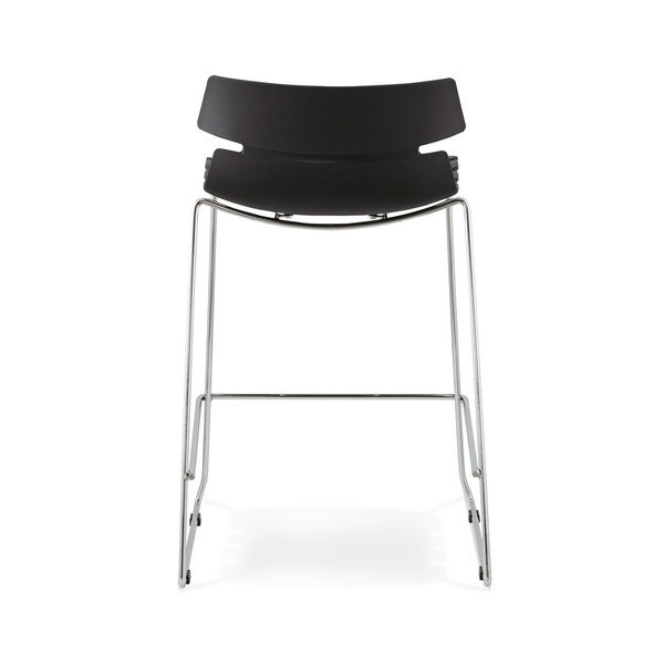 Čierna barová stolička Kokoon Design Reny-image-1