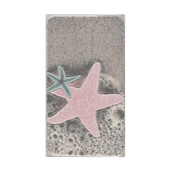 Predložka do kúpeľne s motívom hviezdice Confetti bathmats, 57 x 100 cm