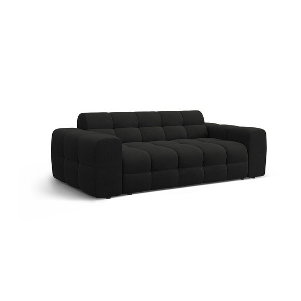 Čierna pohovka 222 cm Kendal – Micadoni-image-3