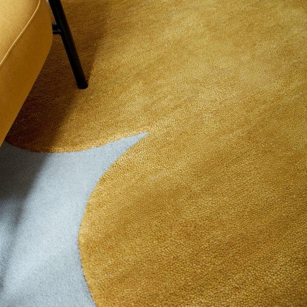 Okrovožltý ručne tkaný vlnený koberec 120x170 cm Canvas – Asiatic Carpets-image-2