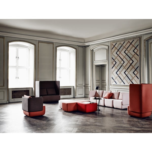 Antracitovosivá pohovka Softline Opera Low-image-3