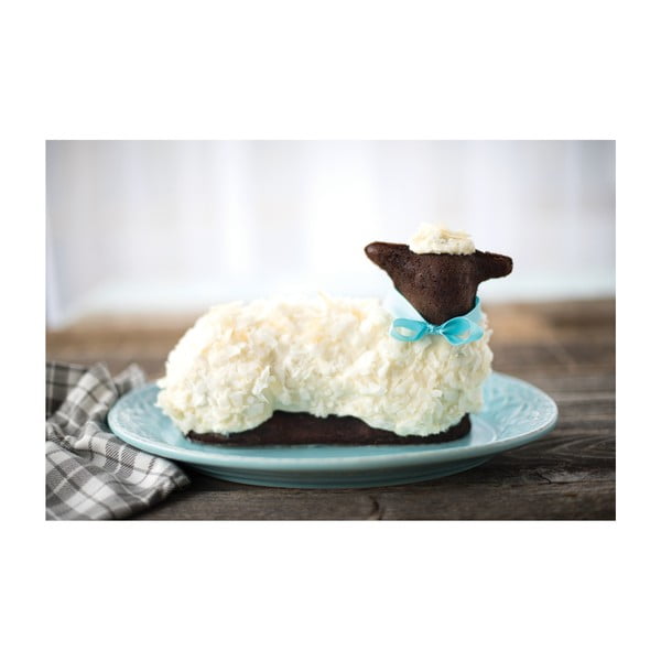 Strieborná veľkonočná forma v tvare barančeka Nordic Ware, 700 ml-image-4