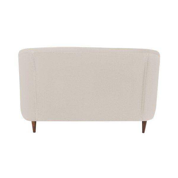 Krémovobiela pohovka Kooko Home Love, 125 cm-image-2