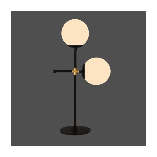 Čierna stolová lampa Squid Lighting Kruva, výška 55 cm-image-1