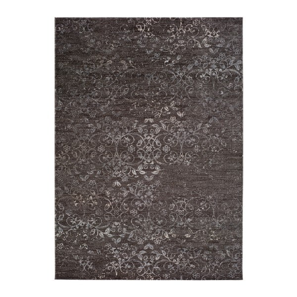 Tmavosivý koberec vhodný aj do exteriéru Universal Betty Grey Derro, 80 × 150 cm