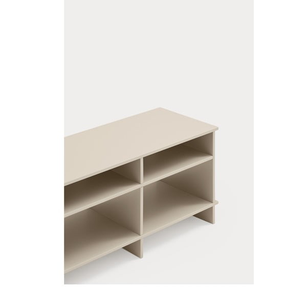 Krémový TV stolík 180x50x40 cm Inari – Teulat-image-4