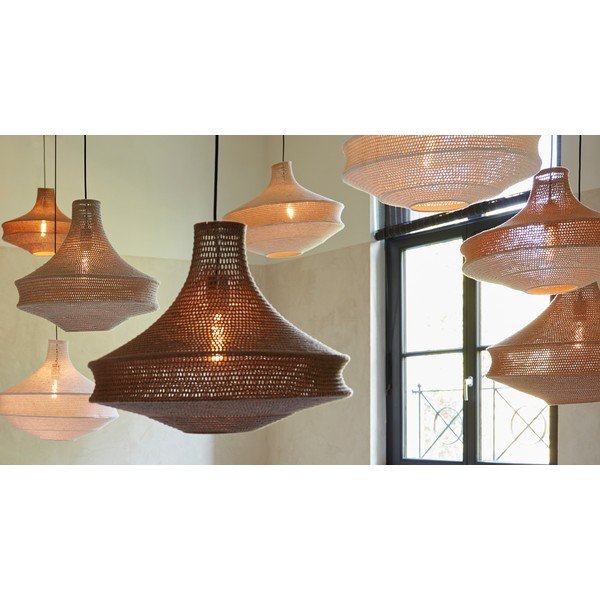 Krémové tienidlo ø 50 cm Viggo – Light & Living-image-2