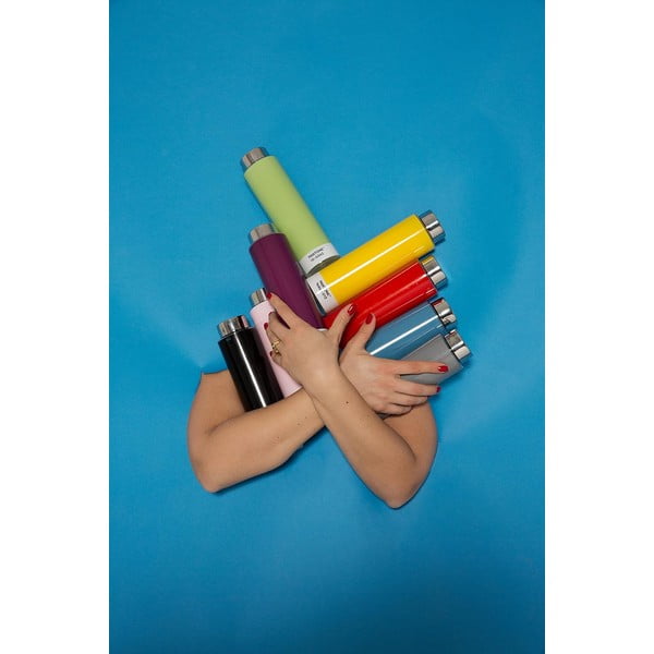 Žltá cestovná tritanová fľaša 500 ml Yellow 012 – Pantone-image-2