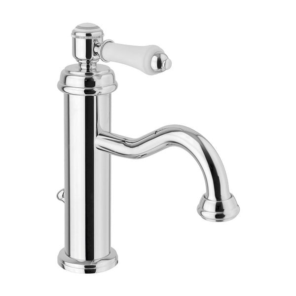 Stojančeková umývadlová batéria v lesklej striebornej farbe Vienna – Sapho