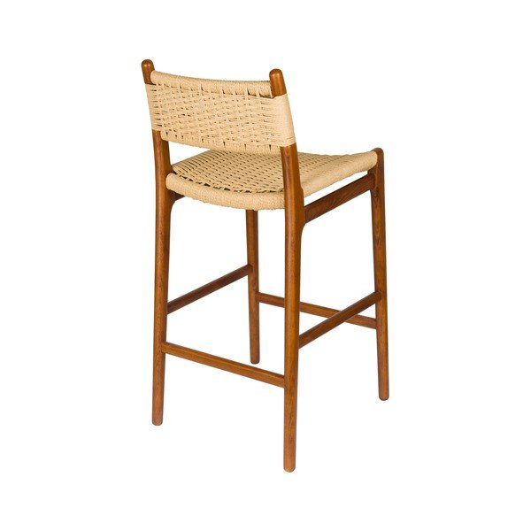 Barová stolička z bukového dreva v prírodnej farbe (výška sedadla 67,5 cm) Cecile – Dutchbone-image-4