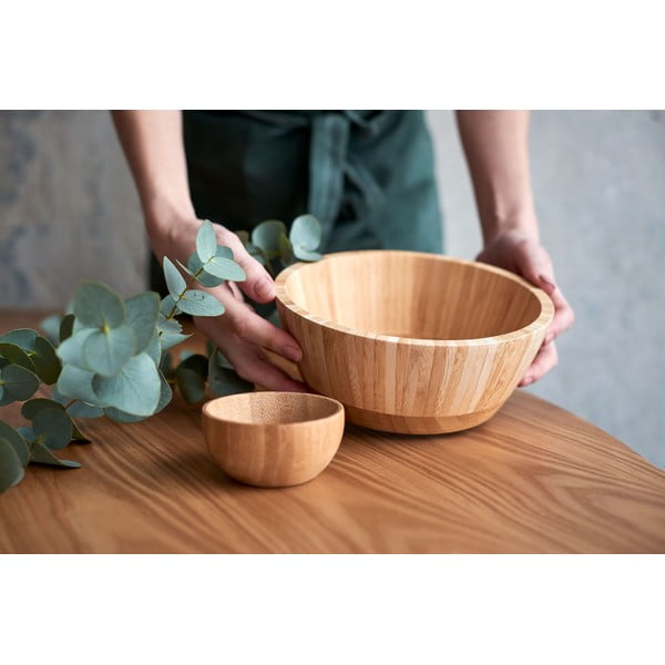 Zelená zástera s prímesou ľanu Really Nice Things Delantal Green Moss-image-1