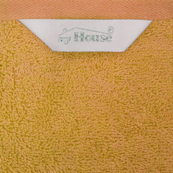 Oranžový bavlnený uterák 100x50 cm Darwin - My House-image-1