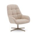 Béžové otočné kreslo Jaspe – Kave Home