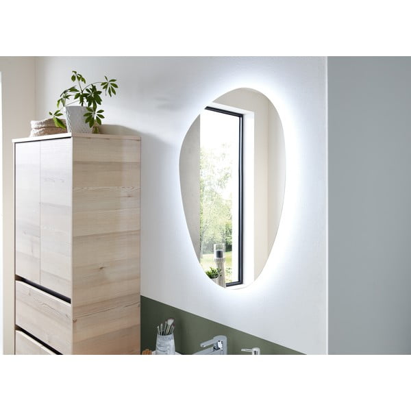 Nástenné zrkadlo s osvetlením 55x72 cm Quickset 393 – Pelipal-image-1