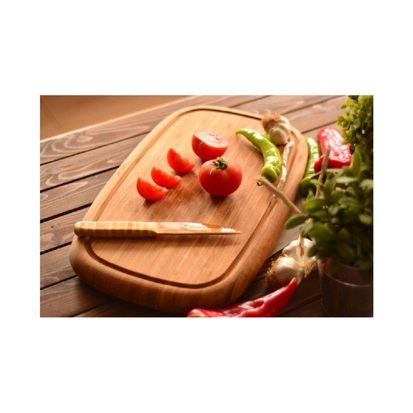 Bambusová krájacia doska Bambum Forza, 50 × 30 cm-image-1