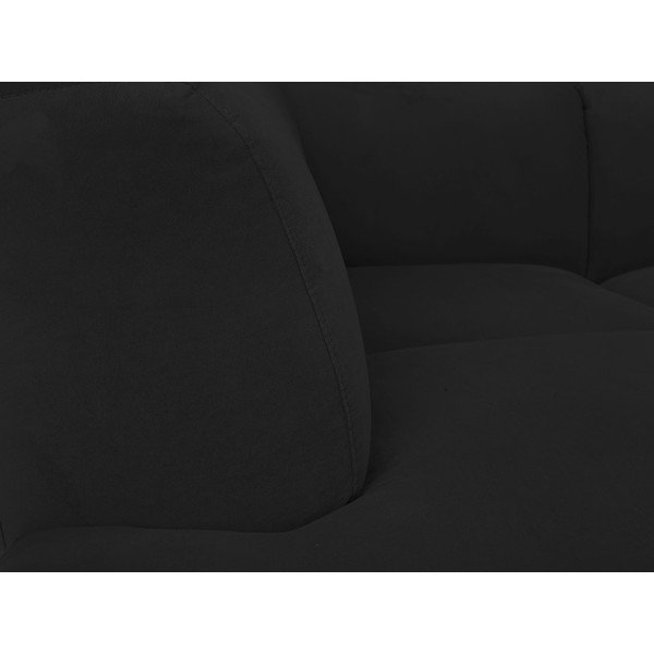 Čierna rohová pohovka Windsor & Co Sofas Orion, ľavý roh-image-4