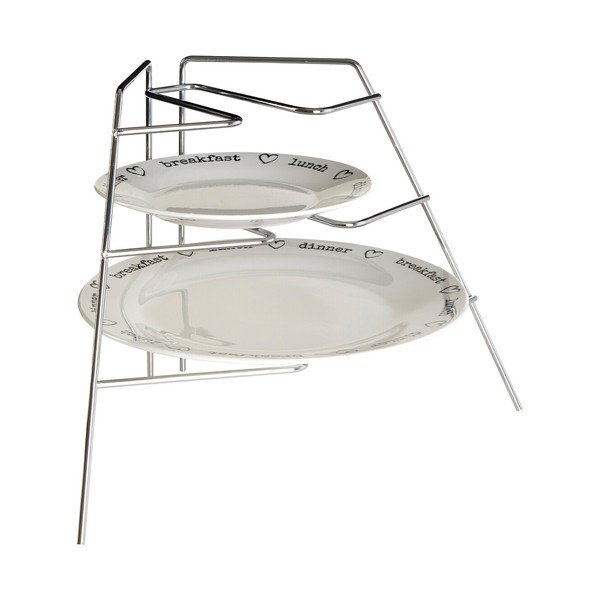 Kovová prídavná polička v striebornej farbe 37x25 cm Wallis – Premier Housewares