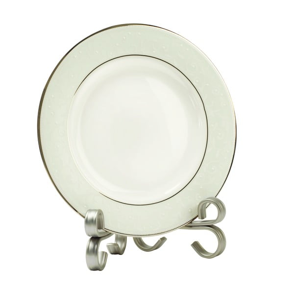 Stojan na dekoratívne predmety v striebornej farbe iDesign Astoria, 11 x 16,5 cm-image-2