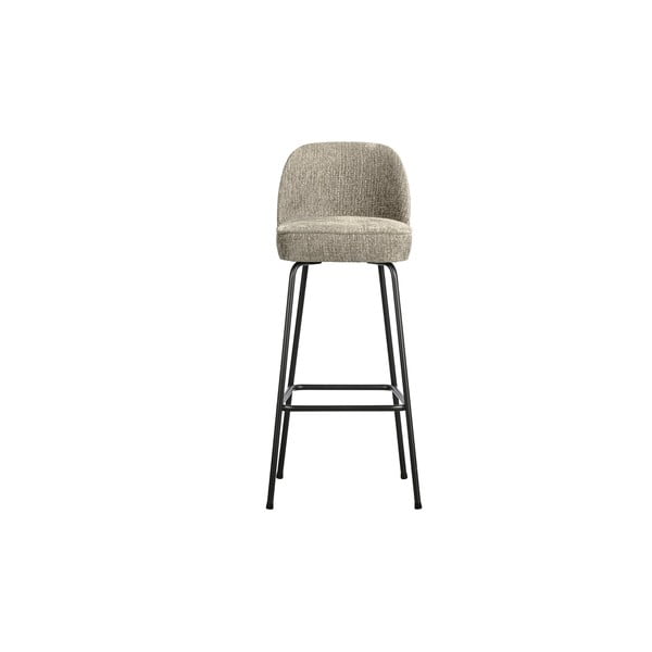 Krémová zamatová barová stolička 103 cm Vogue – BePureHome