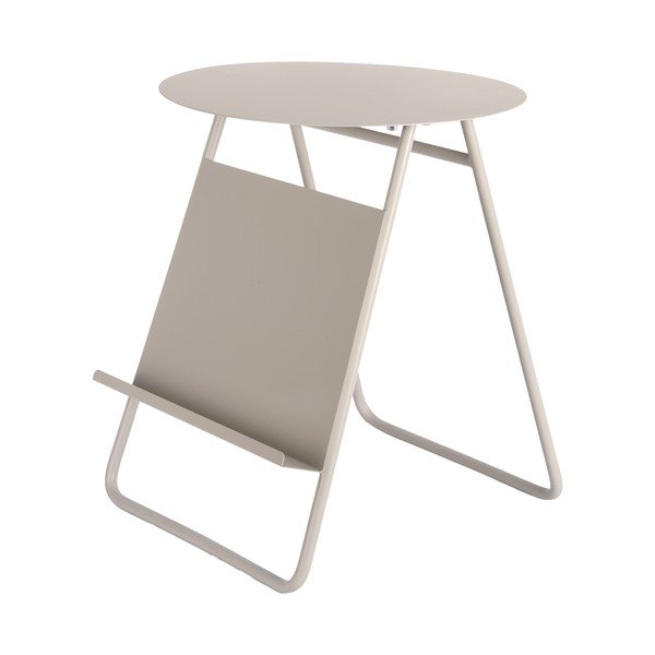 Kovový okrúhly odkladací stolík ø 40 cm Esencia – Leitmotiv