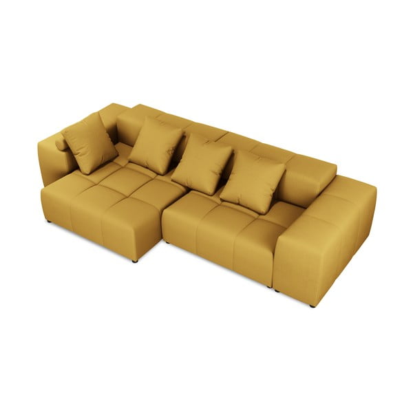 Žltá rohová pohovka (variabilná) Rome - Cosmopolitan Design-image-3