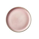 Ružový/sivý dezertný kameninový tanier ø 17 cm Mensa – Bitz