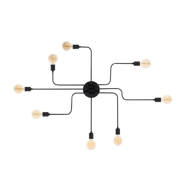 Čierne nástenné svietidlo Truva – Opviq lights
