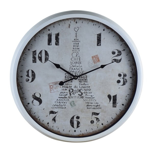 Nástenné hodiny Eiffel in Paris, 51 cm