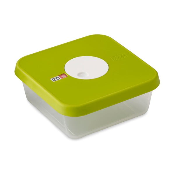 Zelená krabička na potraviny Dial, objem 1,2 l