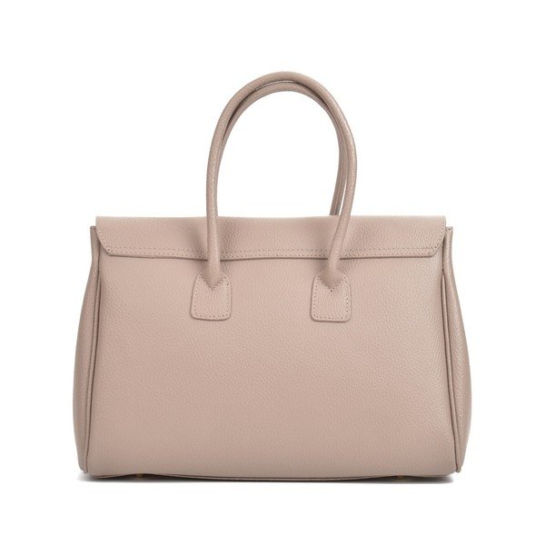 Svetlohnedá kožená kabelka Mangotti Bags Felipa-image-3