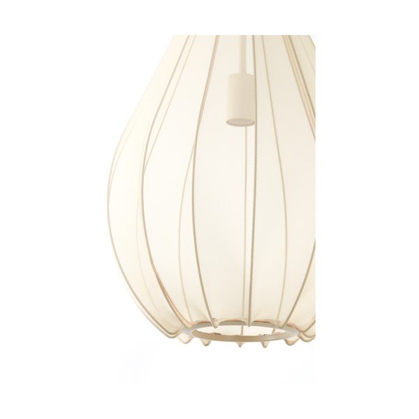 Béžové závesné svietidlo s textilným tienidlom ø 38 cm Itela – Light & Living-image-2