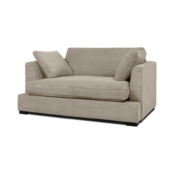 Béžová menčestrová pohovka 132 cm Mobby – Scandic-image-2