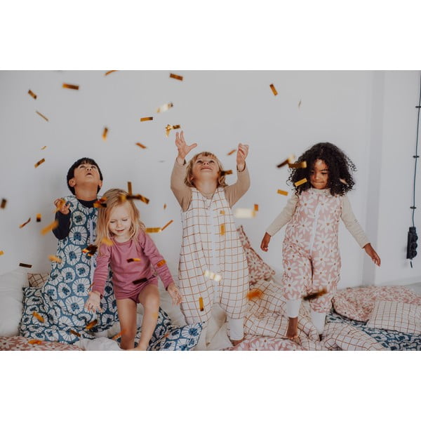 Detský spací vak Blush Daisies - Malomi Kids-image-4