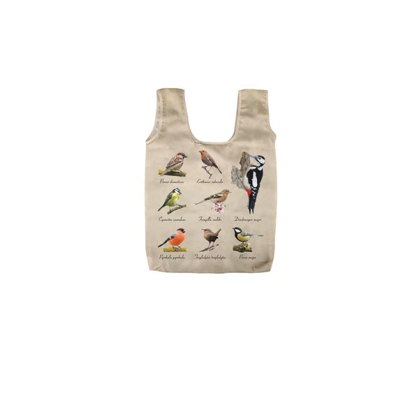 Skladacia taška s potlačou vtáčikov Esschert Design Fly-image-1