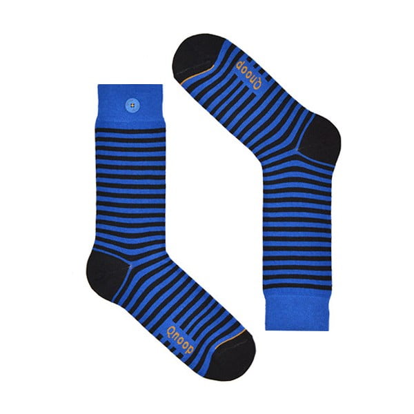 Ponožky Qnoop Linear Small Blue, veľ. 39-42