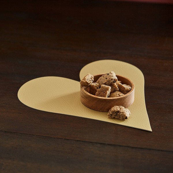 Prestieranie z eko kože 30x30 cm Heart Hippo – LIND DNA-image-1