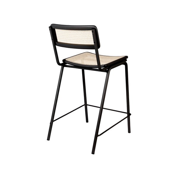 Čierne/v prírodnej farbe barové stoličky v súprave 2 ks 93,5 cm Jort - Zuiver-image-4