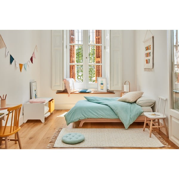 Biela detská stolička z kaučukového dreva Kave Home Kristie-image-2