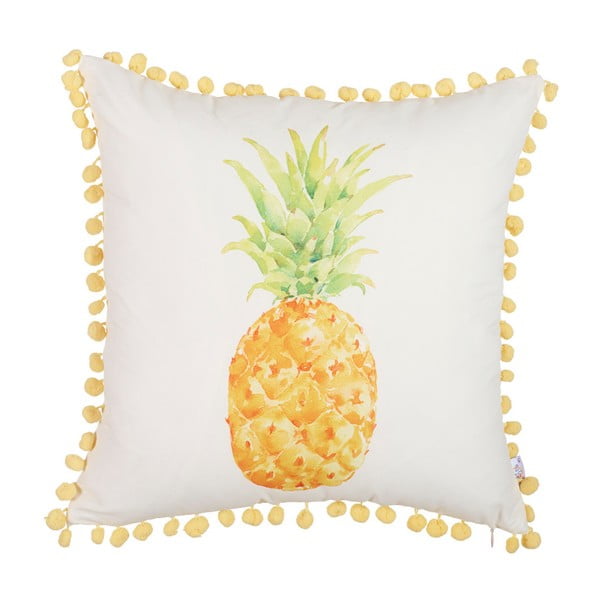 Obliečka na vankúš Apolena Shiny Pineapple, 43 x 43 cm
