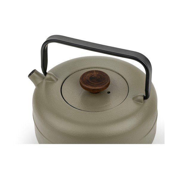 Khaki kanvica na čaj z liatiny so sitkom 750 ml Henan – Bredemeijer-image-3