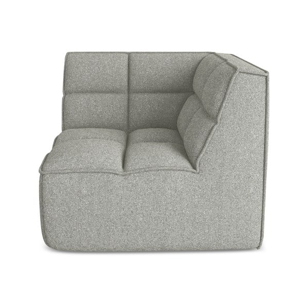 Svetlosivý modul pohovky Kalai – Makamii