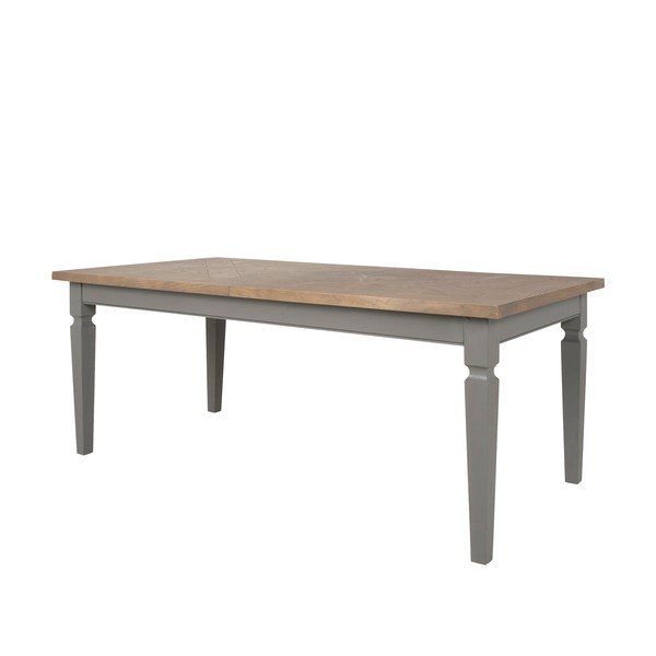 Sivý rozkladací jedálenský stôl Canett Royal, 200 cm-image-2