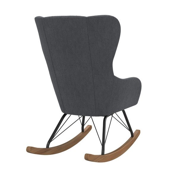 Sivé hojdacie kreslo Harper - Novogratz-image-3