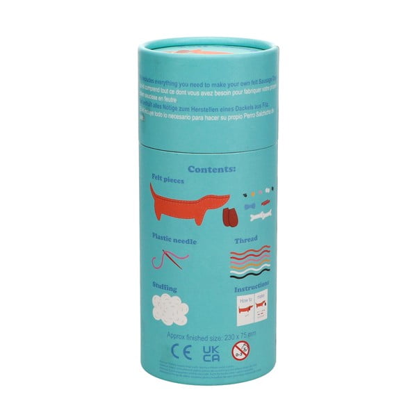 Kreatívna súprava Sew Your Own Sausage Dog – Rex London-image-3