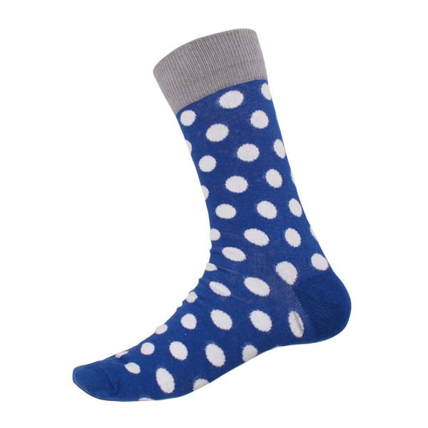 Ponožky Big Dots Blue, veľkosť 40-44