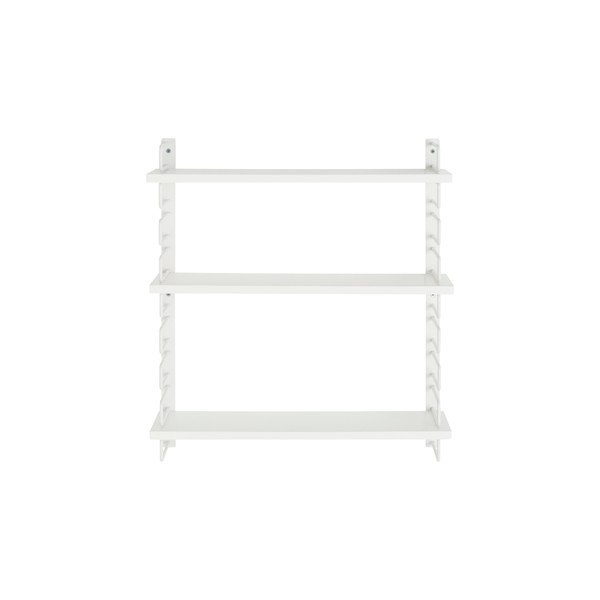 Biela poschodová kovová polica 54 cm Iseo – Ellos Home-image-2