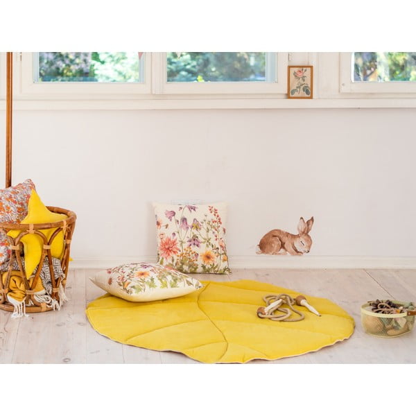 Žltá detská deka na hranie Honey - Moi Mili-image-4
