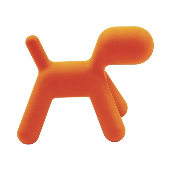 Oranžová stolička Magis Puppy, dĺžka 70 cm