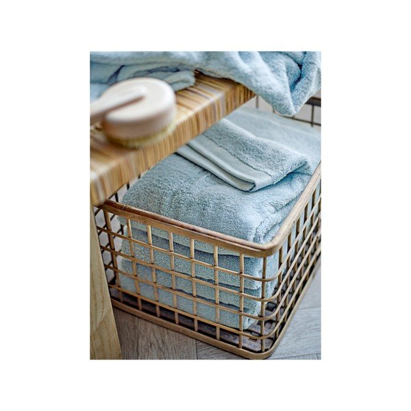 Svetlomodrý froté uterák z Bio bavlny 50x100 cm Comfort – Södahl-image-1